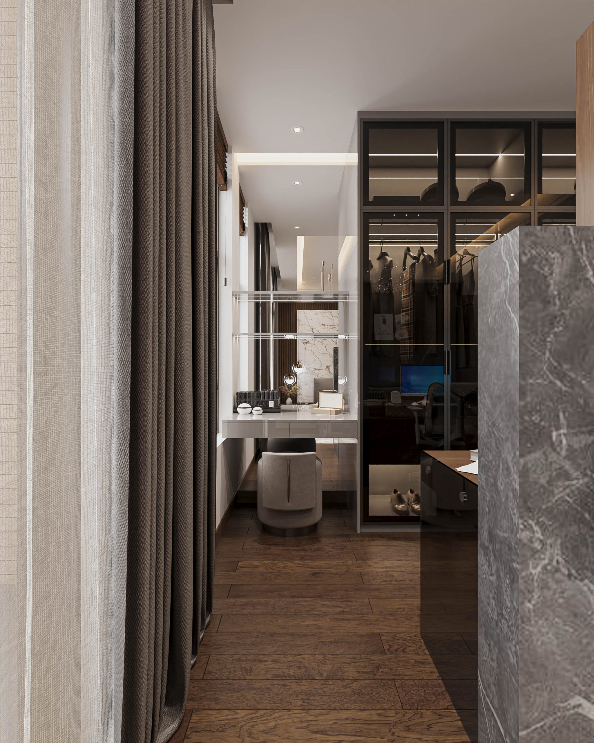 Nhà Phố 2 Tầng Chị Vy - Quảng Ngãi | Thiết Kế Kiến Trúc & Nội Thất Hiện Đại - 13 | THI CÔNG XÂY DỰNG - SẢN XUẤT, LẮP ĐẶT NỘI THẤT: NHÀ Ở, VĂN PHÒNG, KHÁCH SẠN... - GIA PHAM HOMES Design & Construction