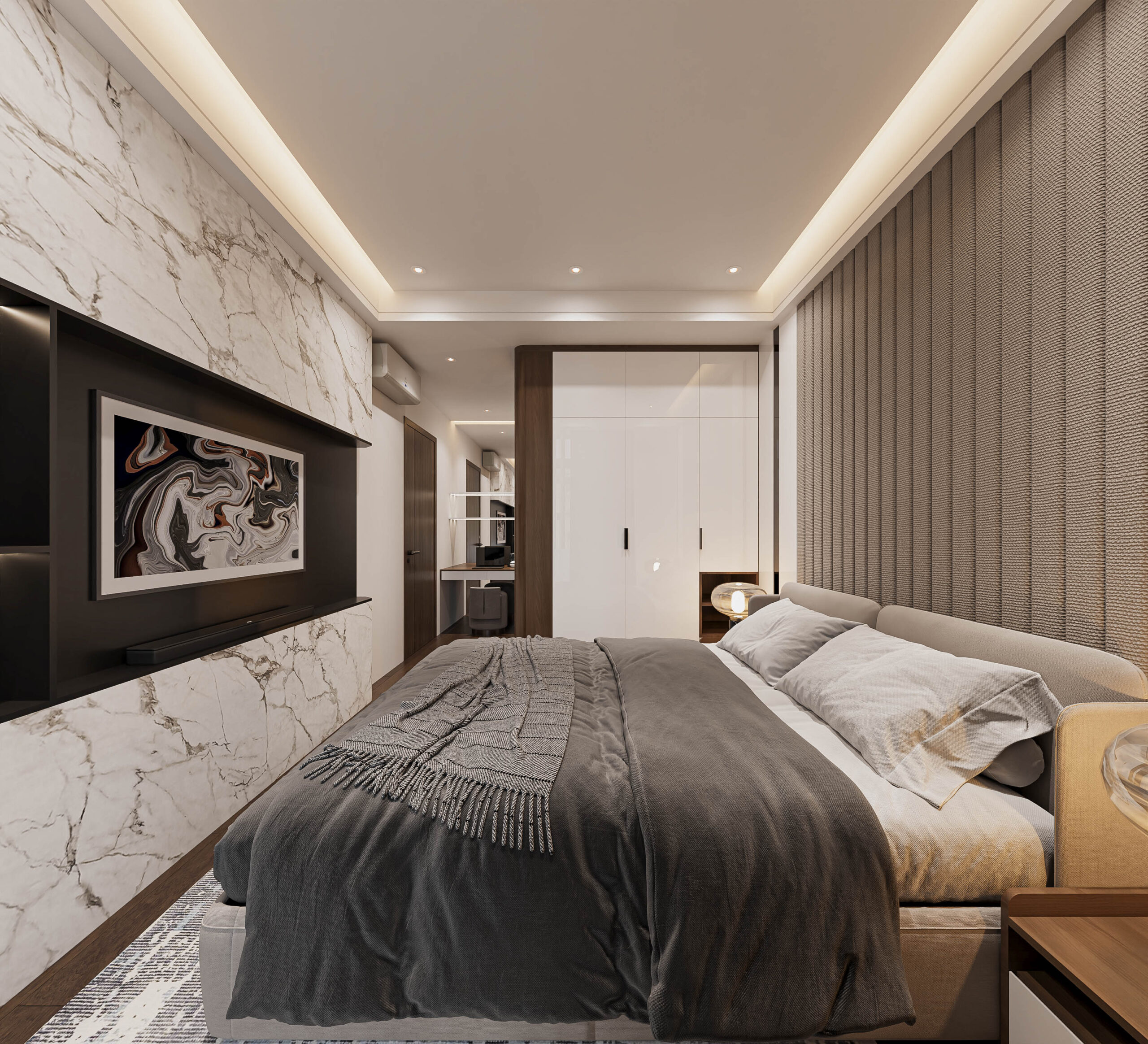 Nhà Phố 2 Tầng Chị Vy - Quảng Ngãi | Thiết Kế Kiến Trúc & Nội Thất Hiện Đại - 16 | THI CÔNG XÂY DỰNG - SẢN XUẤT, LẮP ĐẶT NỘI THẤT: NHÀ Ở, VĂN PHÒNG, KHÁCH SẠN... - GIA PHAM HOMES Design & Construction