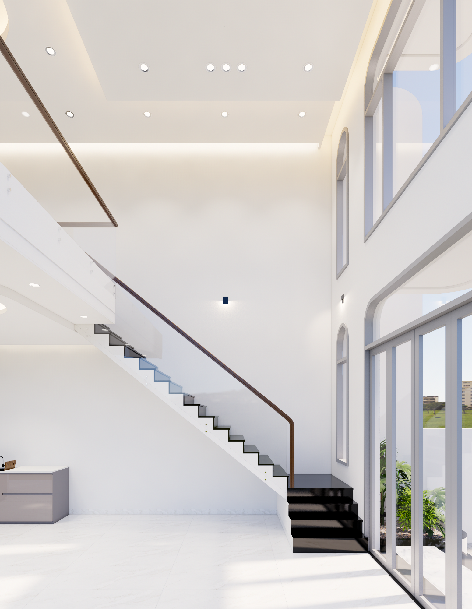 Mẫu bản vẽ thiết kế nhà phố hiện đại 2 tầng – Giải pháp đẹp, tinh gọn và dễ thi công