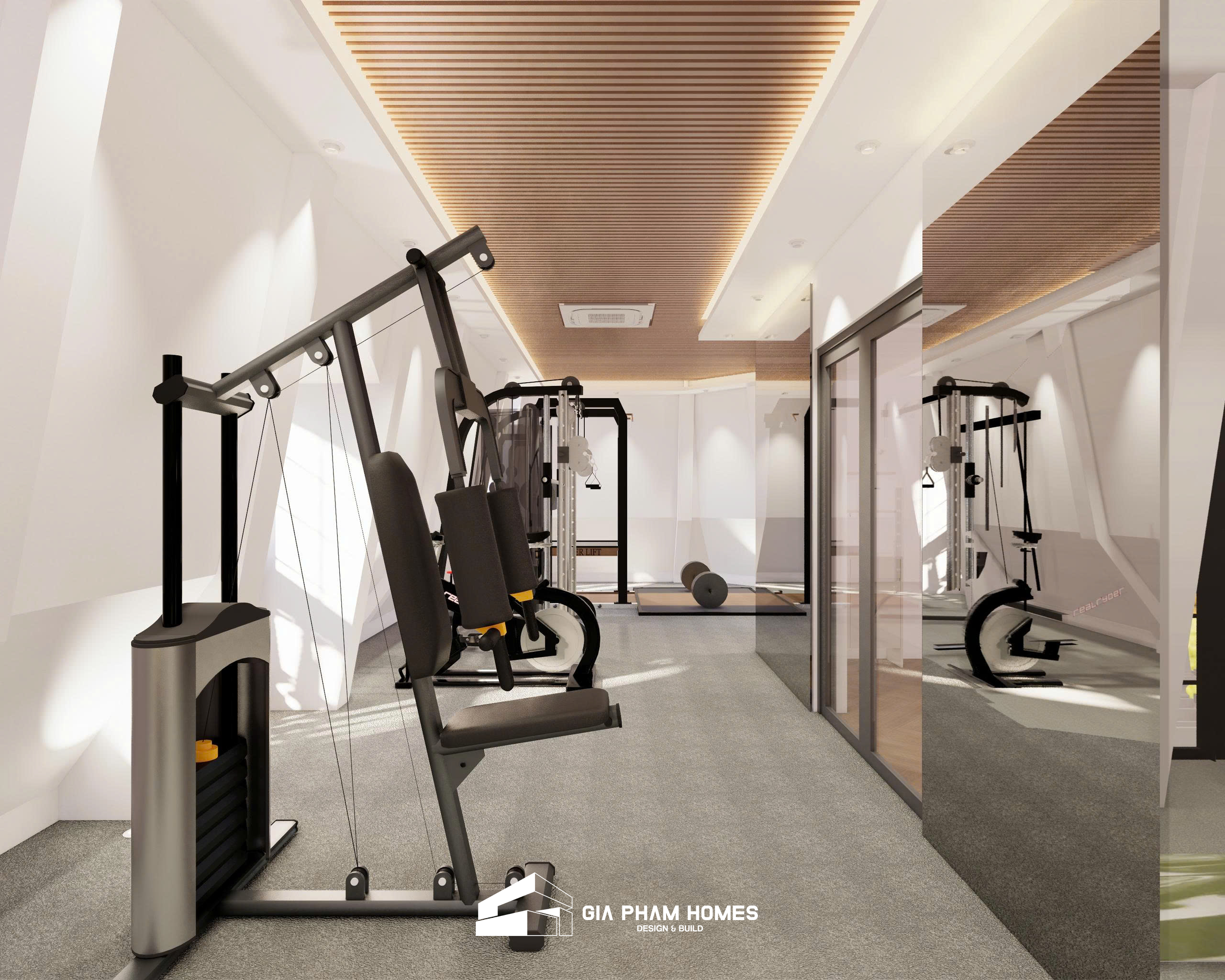 Cải Tạo Sân Thượng Bỏ Trống Thành Phòng Gym
